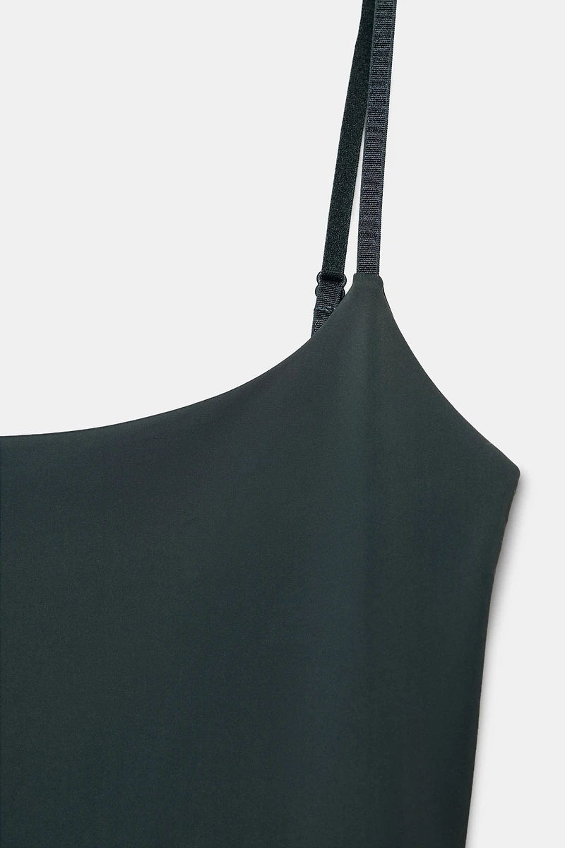 POLYAMIDE BLEND STRAPPY DRESS