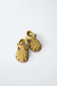 LEATHER FISHERMAN SANDALS