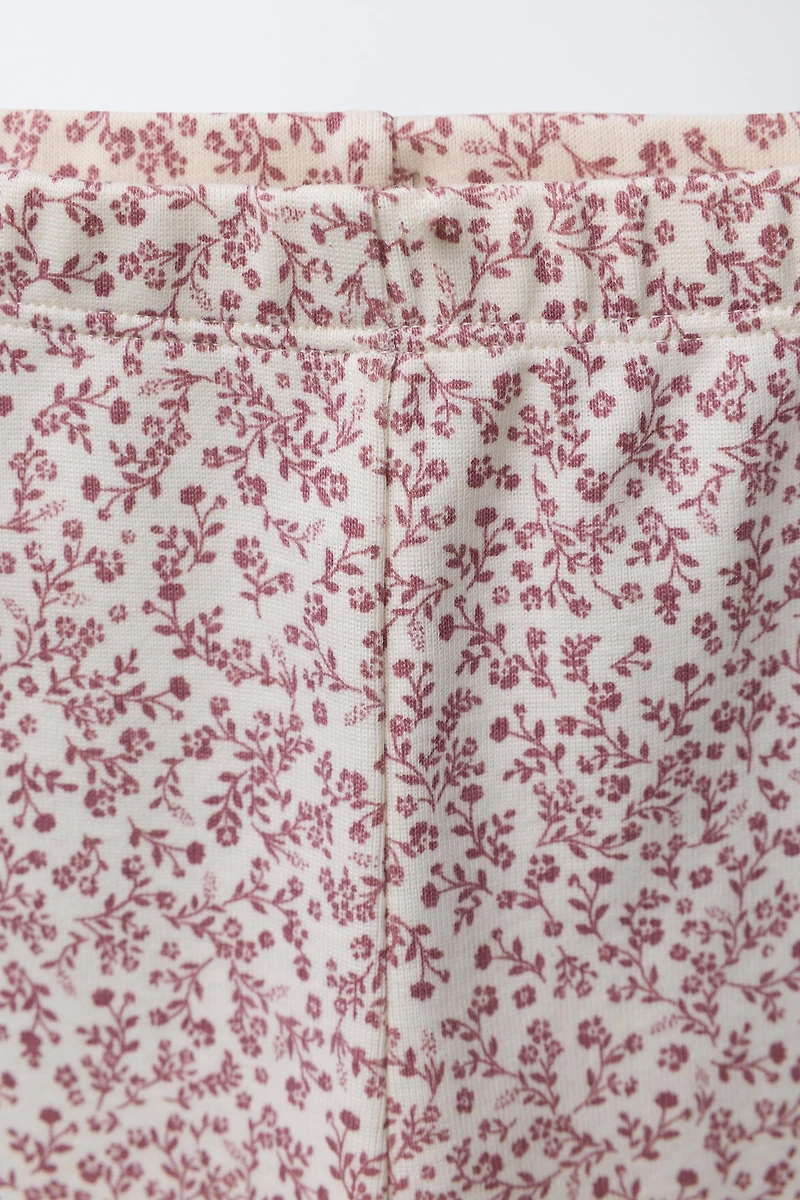 ENSEMBLE BODY ET LEGGING À FLEURS