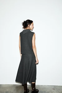 SOFT A-LINE SKIRT