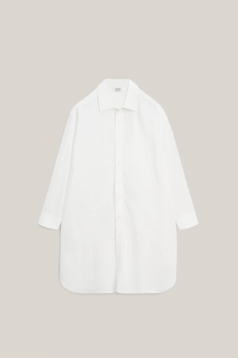 Long flowing 100% cotton shirt - LIMITED EDITION