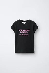 TEXT PRINT T-SHIRT