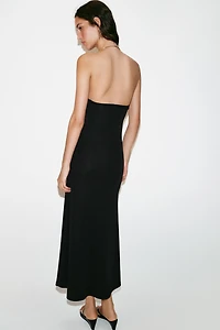 CHOKER HALTER DRESS