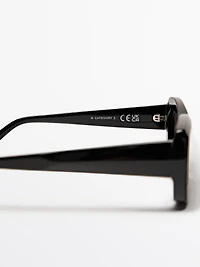 Rectangular sunglasses