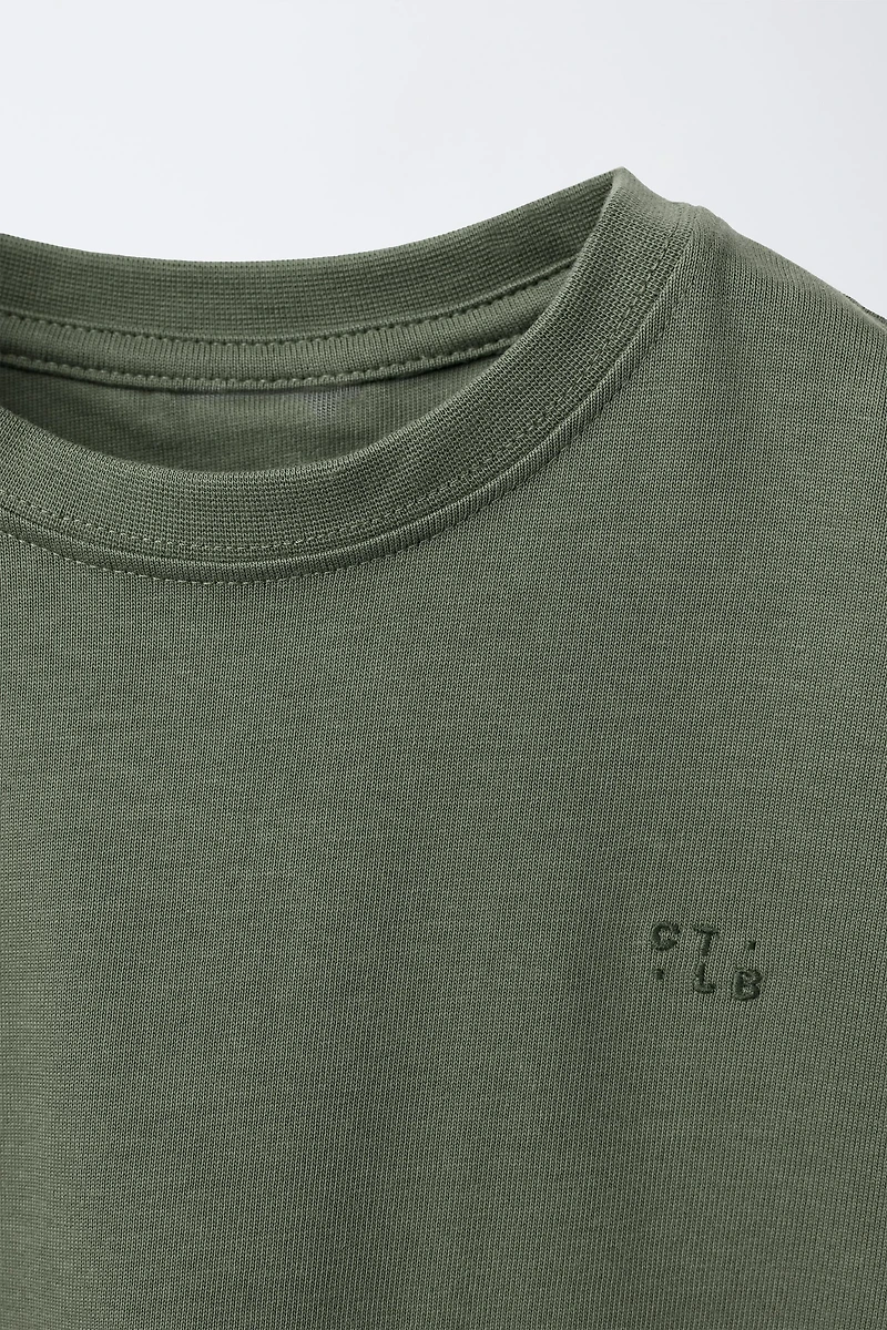 HEAVYWEIGHT EMBROIDERED T-SHIRT