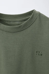HEAVYWEIGHT EMBROIDERED T-SHIRT