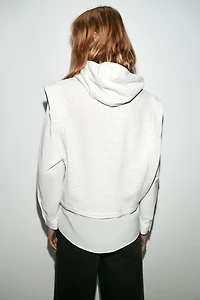 HOODED SWEATSHIRT SHIRT