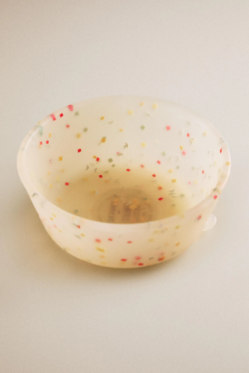 KIDS’ SILICONE CONFETTI BOWL