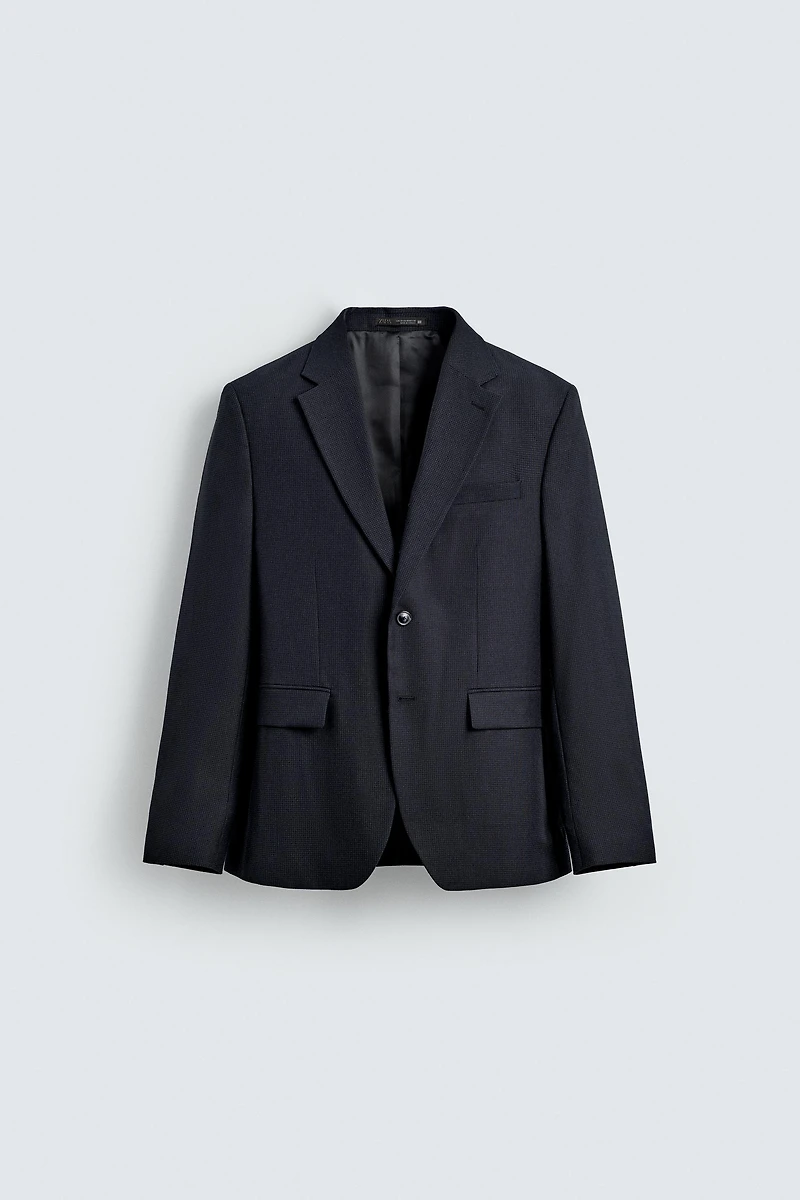 HOUNDSTOOTH SUIT BLAZER