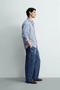 REGULAR FIT STRIPED SHIRT
