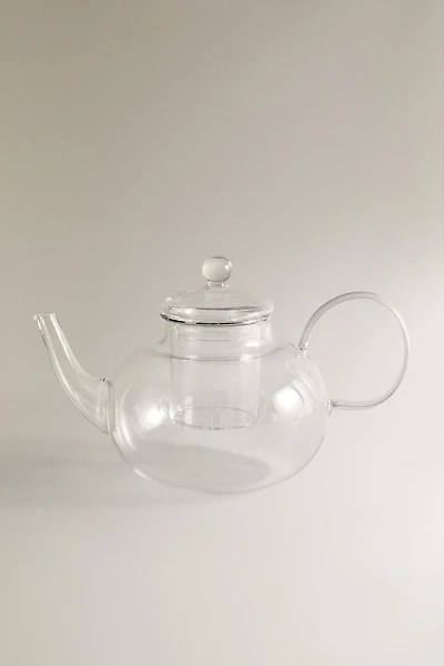 BOROSILICATE GLASS INFUSER TEAPOT