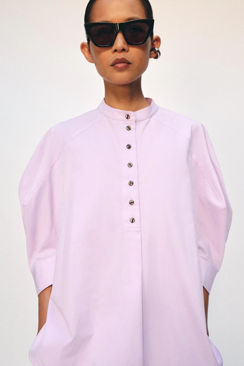 ZW COLLECTION PUFF SLEEVE SHIRT