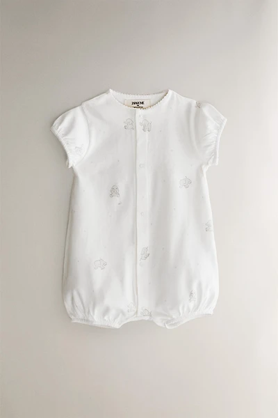 CHILDREN'S ELEPHANT SHORT ROMPER