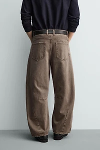 BARREL FIT PANTS