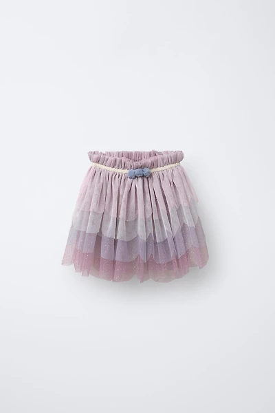 BUTTERFLY FAIRY COSTUME SPARKLY TULLE SKIRT