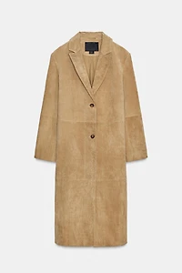 ZW COLLECTION LIMITED EDITION SUEDE COAT