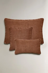 HOUSSE DE COUSSIN UNIE