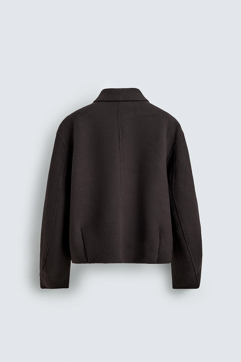 BOXY FIT WOOL JACKET