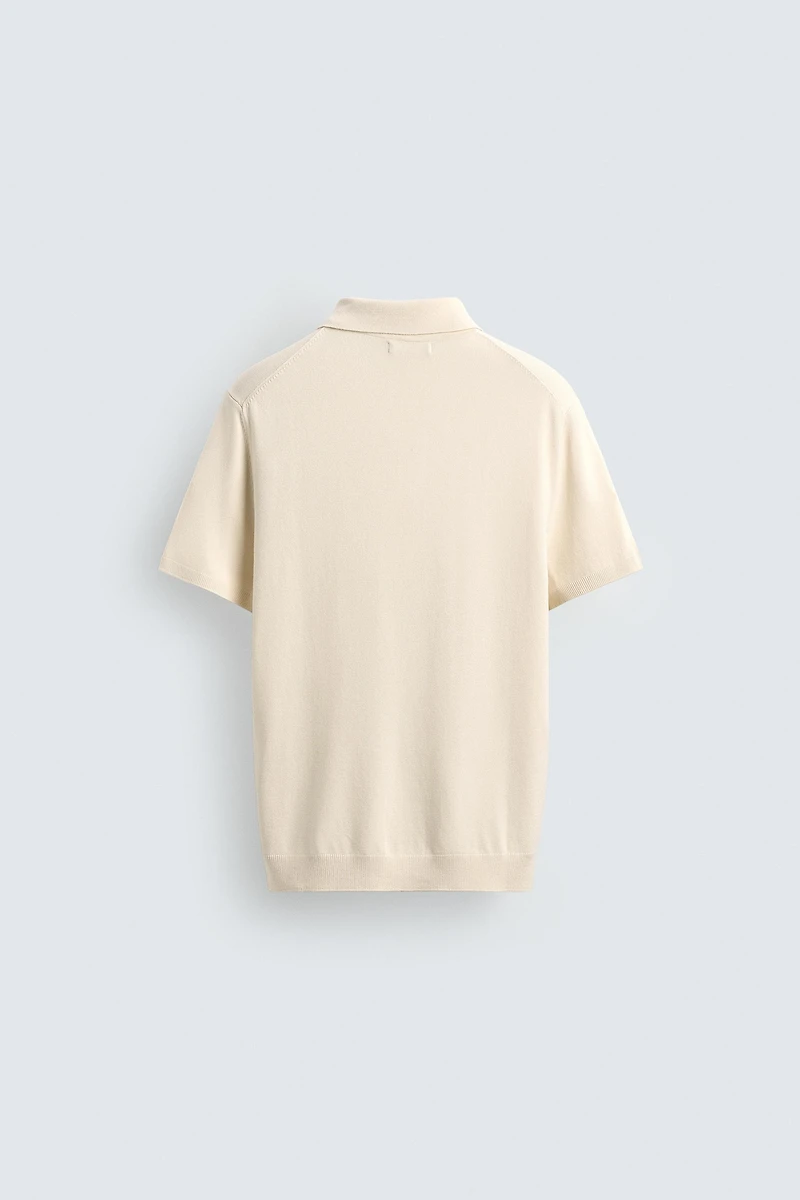 POLO EN MAILLE REGULAR FIT