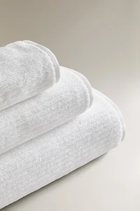 SERVIETTE DE BAIN TEXTURE CÔTELÉE