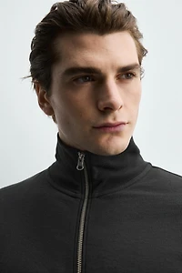 SWEAT REGULAR FIT ZIPPÉ