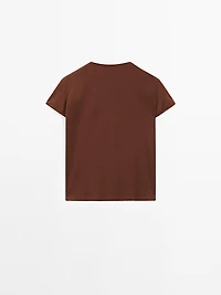 Flowing short sleeve T-shirt