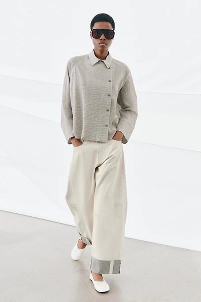 CHEMISE ASYMÉTRIQUE BOUTONS ZW COLLECTION