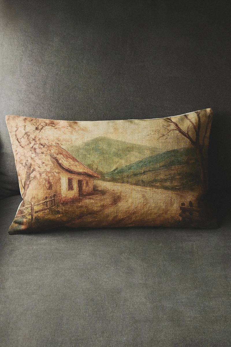 HOUSE THROW PILLOW COVER