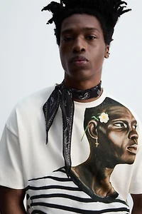 PRINTED EMBROIDERY T-SHIRT © OTIS KWAME KYE QUAICOE