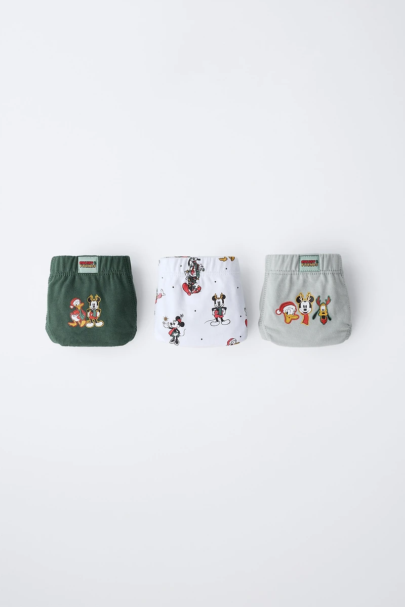 1/2 - 6 YEARS/ THREE-PACK OF MICKEY MOUSE AND FRIENDS © DISNEY BRIEFS