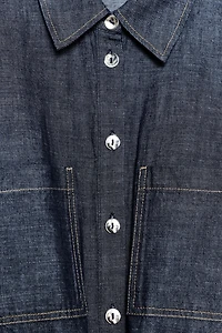 LINEN SAFARI SHIRT