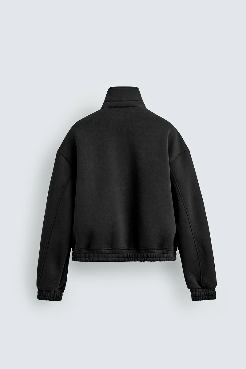 CROPPED FIT TECHNICAL JACKET