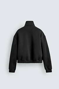 CROPPED FIT TECHNICAL JACKET