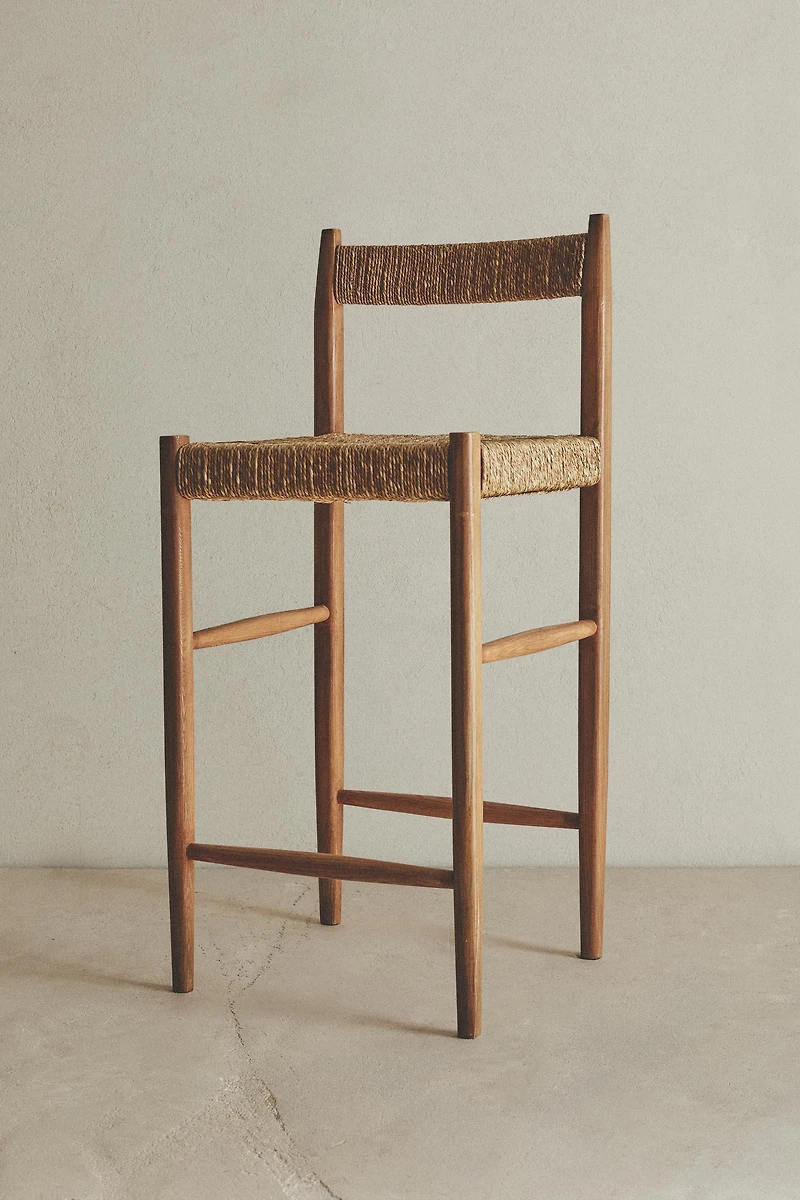 TABOURET HAUT FRÊNE
