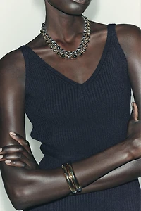 2-PACK OF COMBINED CUFF BRACELETS