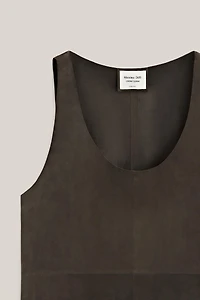 Suede leather strappy top - LIMITED EDITION