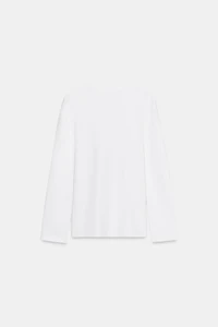 T-SHIRT À MANCHES LONGUES INTERLOCK