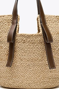 WOVEN SHOPPER BAG