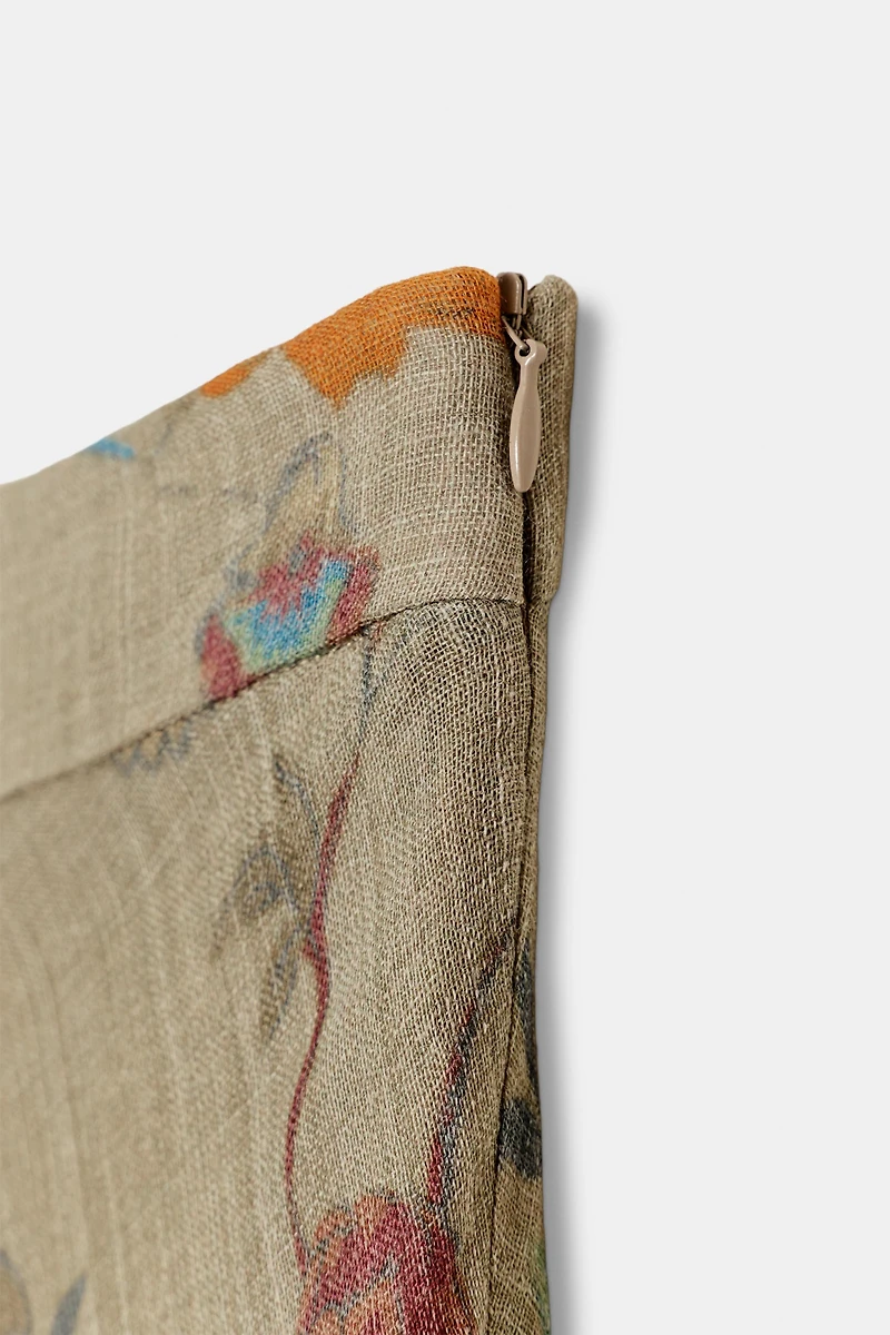 ZW COLLECTION FLORAL WOOL SKIRT