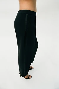 ANKLE TUXEDO PANTS