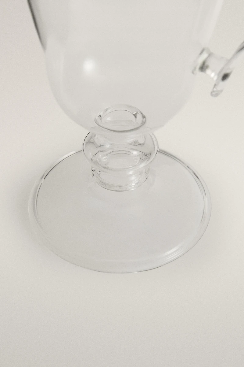 BOROSILICATE GLASS PITCHER