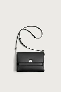 DOUBLE FLAP CROSSBODY BAG