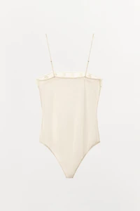 FINE KNIT LACE BODYSUIT