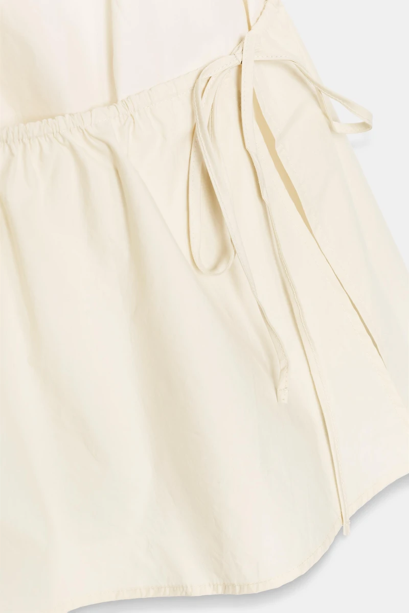 NYLON HALTER DRESS