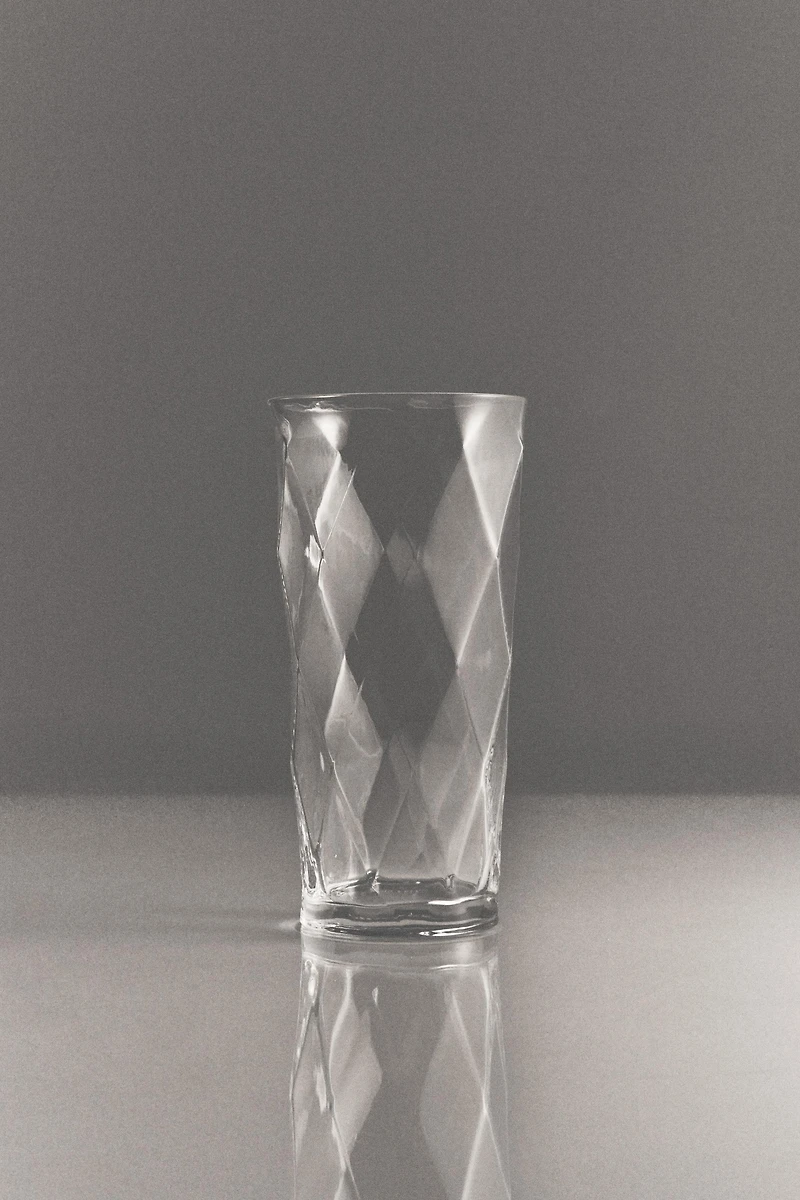 TALL DECORATIVE GLASS VASE