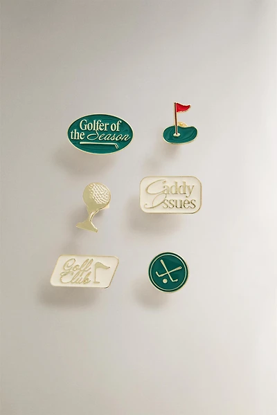 GOLF PINS PACK (PACK OF 6)