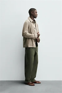 VESTE EN CUIR DAIM