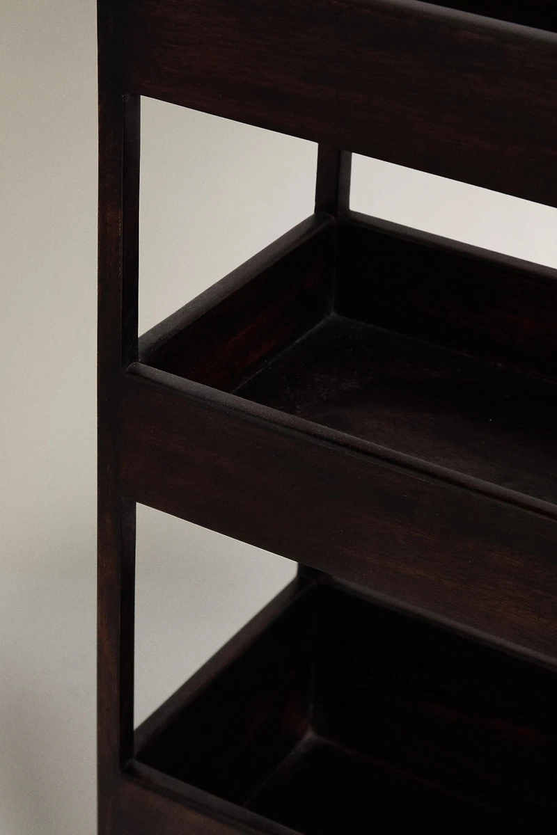 WOODEN STORAGE UNIT
