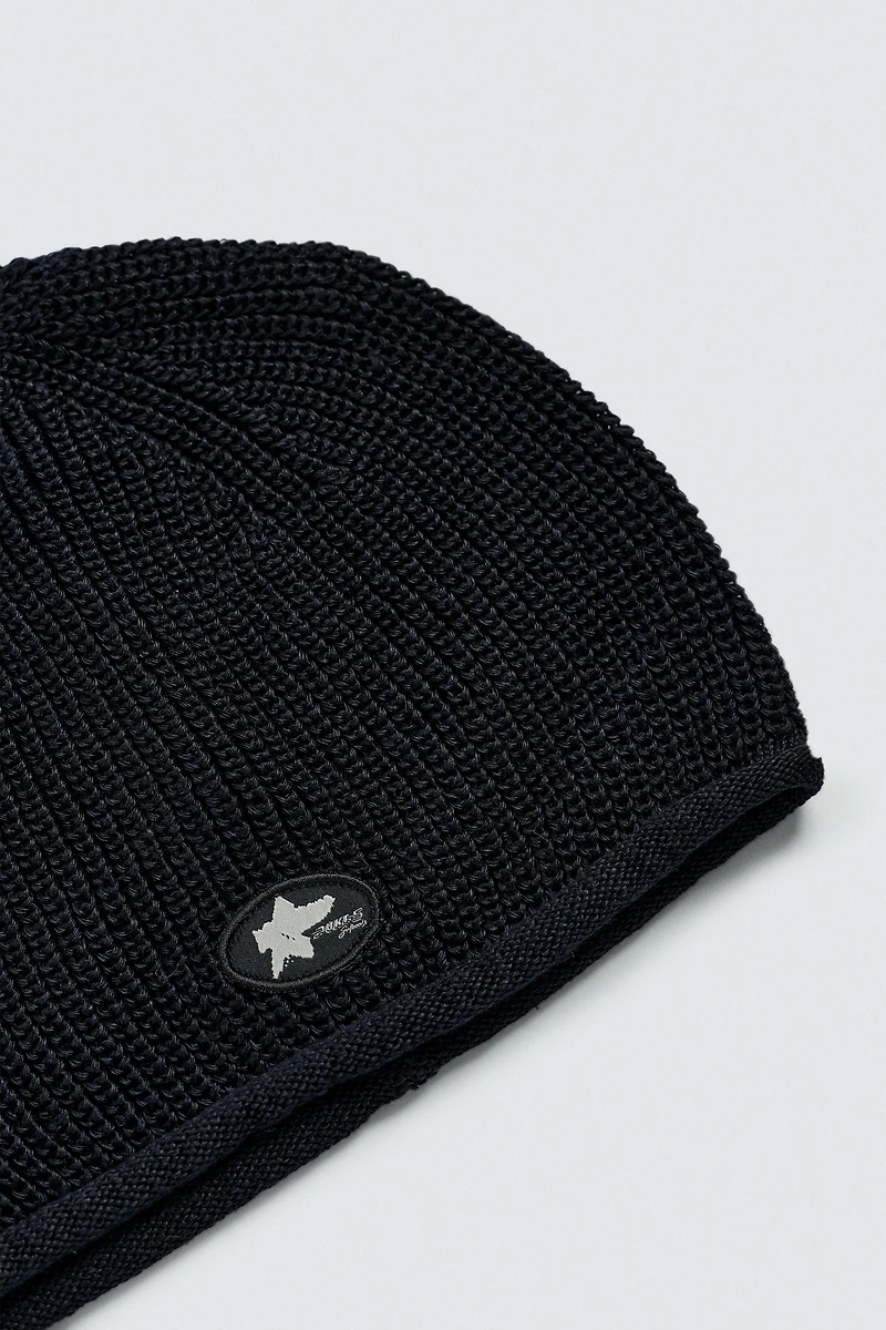 PUKAS SURF X ZARA 100% LINEN KNIT HAT