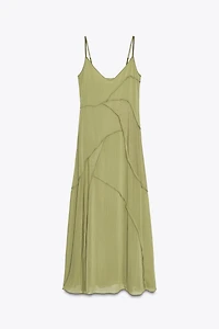 COMBINATION FLOWY DRESS